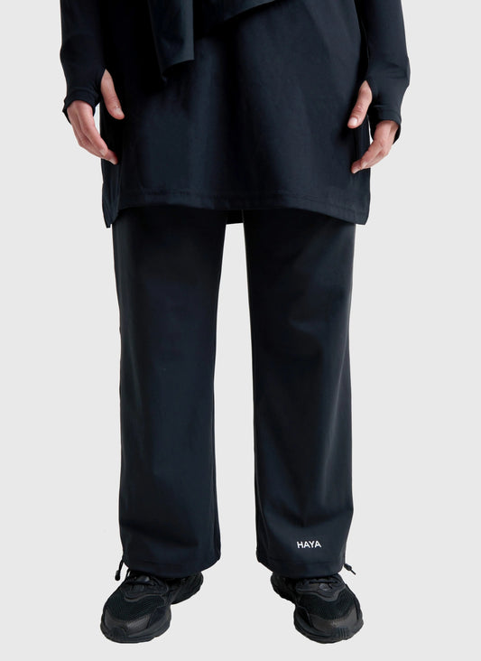 Wide Leg Pant - Black